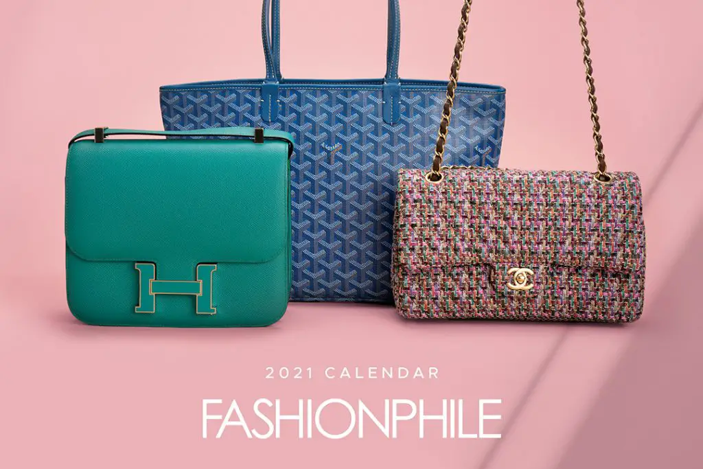 Fashionphile 2021 Calendar