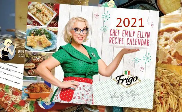 FREE 2021 Frigo Emily Ellyn Calendar