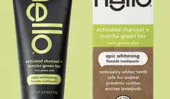 FREE Hello Charcoal + Matcha Toothpaste