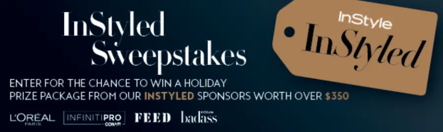 Instyled 2020 Giveaway