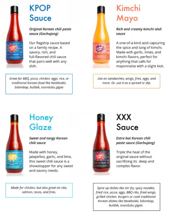 FREE - 2 Korean Sauces From KPOP Foods Korean Sauces