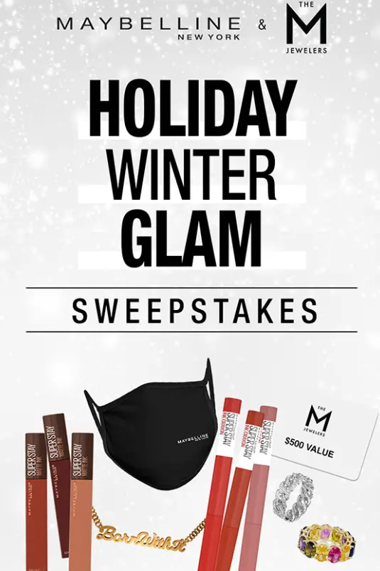 holiday winter glam
