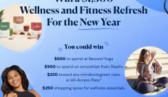 Win a $1,500 Wellness and Fitness Refresh Giveaway
