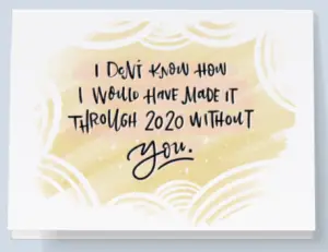 PunkPost Handwritten Greeting Card