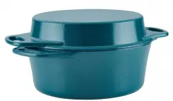 Win a Rachel Ray Cast Iron Casserole Dish with Griddle Lid ($160 Value) - Daily Entry!