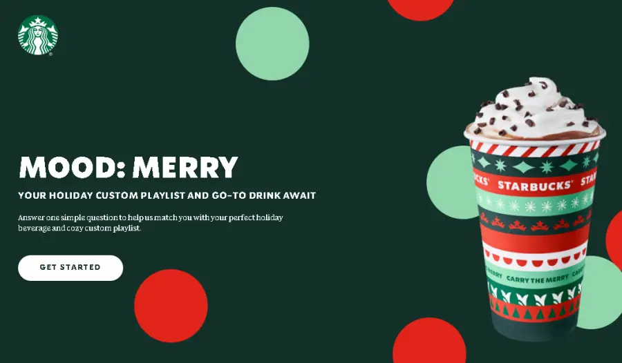 FREE Starbucks Drink from Spotify