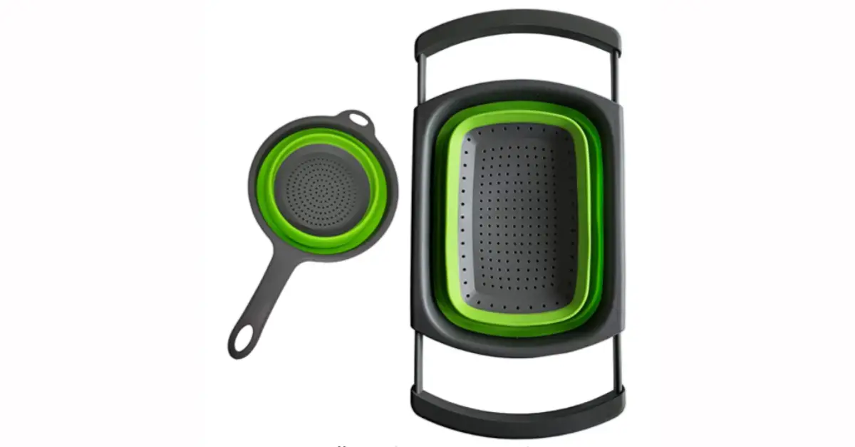 Amazon Deal Of The Day – Digead Collapsible Over The Sink and Round Colander and Strainer Set, Only $12.85! Digead Collapsible Over The Sink and Round Colander and Strainer Set