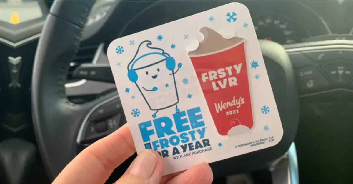 FREE Wendys Frostys For A Year