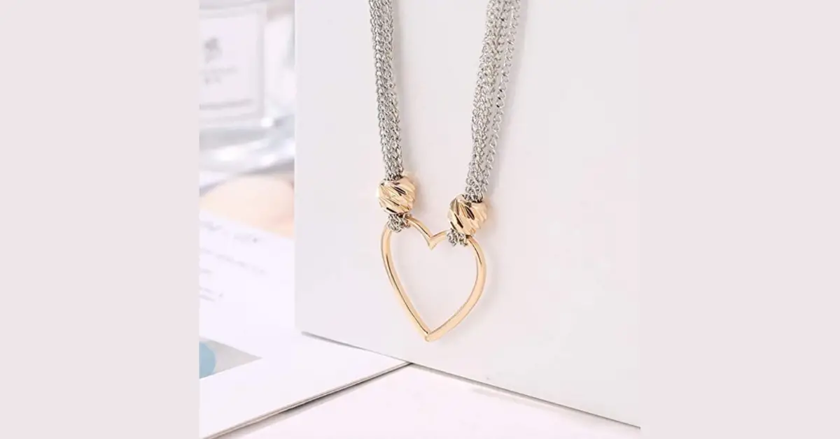 Hollow Heart Chain Necklace Deal