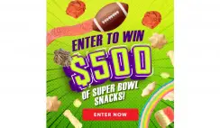 Super Bowl Snacks Giveaway