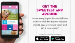 FREE Baskin-Robbins Ice Cream