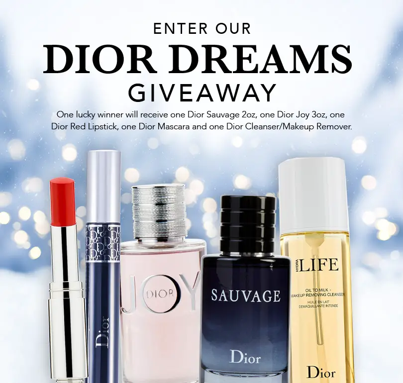Win the Dior Dreams Giveaway - $500 Value Dior Dreams Giveaway