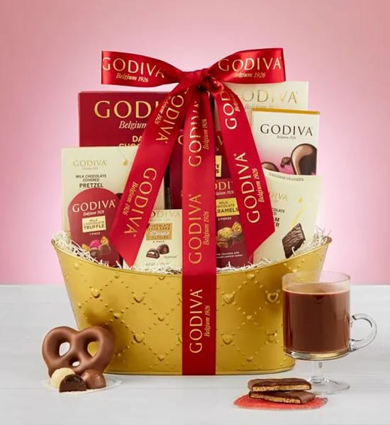 Win the Godiva Valentines Basket Giveaway Godiva Valentines Basket Giveaway