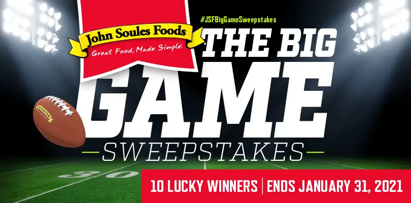 Win the John Soules Big Game Giveaway - Enter Daily! John Soules Big Game Giveaway