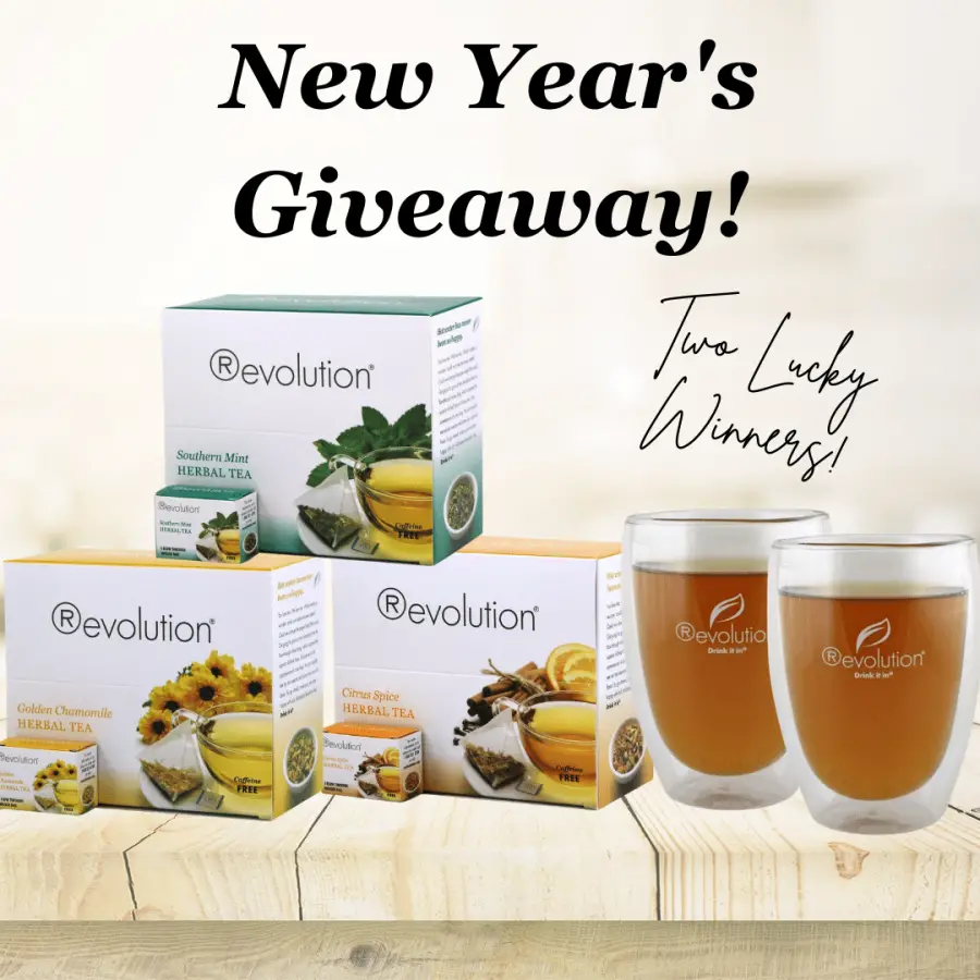 Win a Revolution Herbal Tea and Glass Giveaway Win a Revolution Herbal Tea and Glass Giveaway