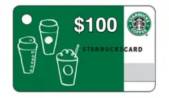 Win a $100 Starbucks Gift Card