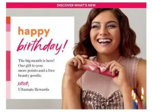 FREE Ulta Beauty Birthday Gifts