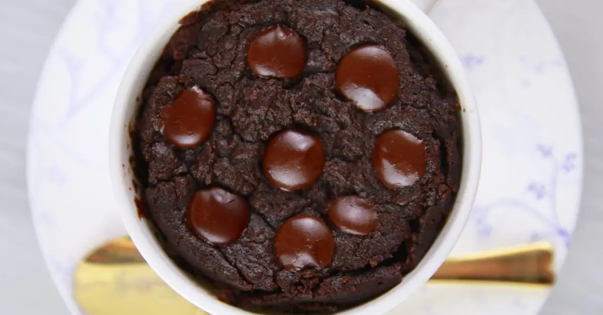 1 Minute Microwave Mug Brownie