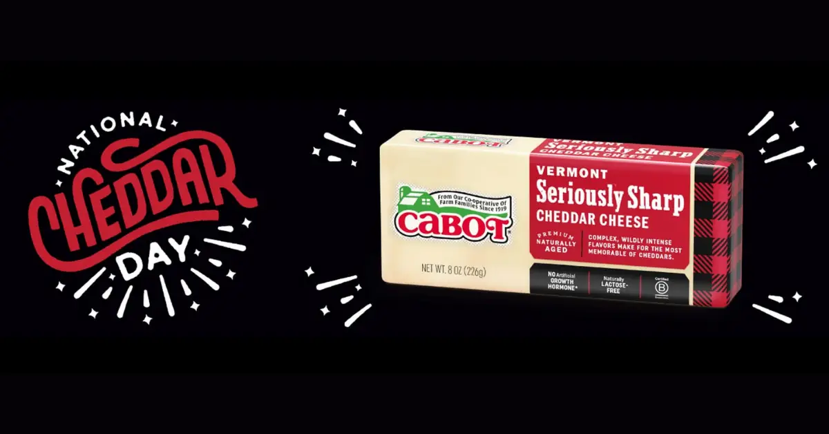 Cabot Cheese National Cheddar Day Sweepstakes