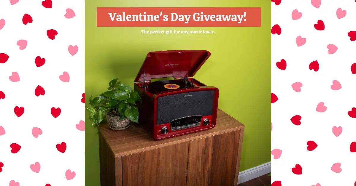 Electrohome Kingston Record Player Giveaway
