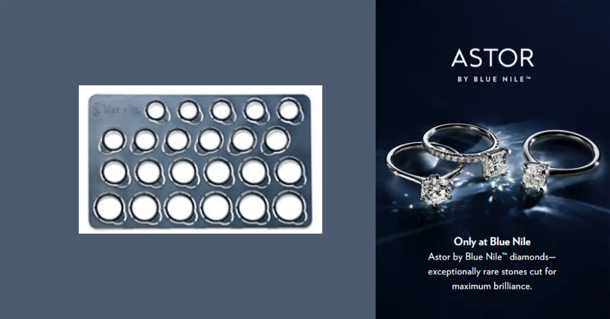 FREE Ring Sizer from Blue Nile