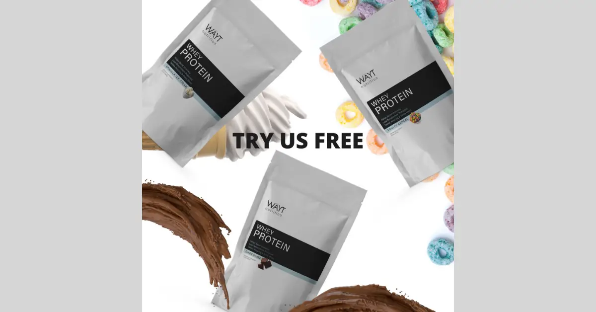 FREE Sample Of WAYT Nutrition Whey Protein