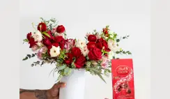 Farmgirl Flowers Bouquet and a Year Supply of Lindt Chocolates Giveaway