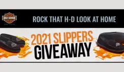 Harley Davidson Slippers Sweepstakes