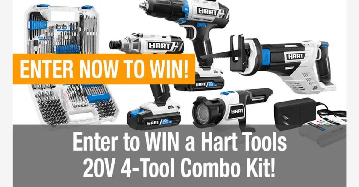 Hart Tools Combo Kit Giveaway