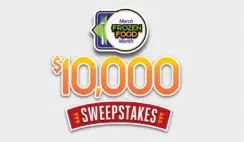 March Frozen Food Month $10K Sweepstakes