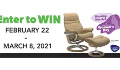 Nebraska Furniture Mart Chair and Ottoman Giveaway