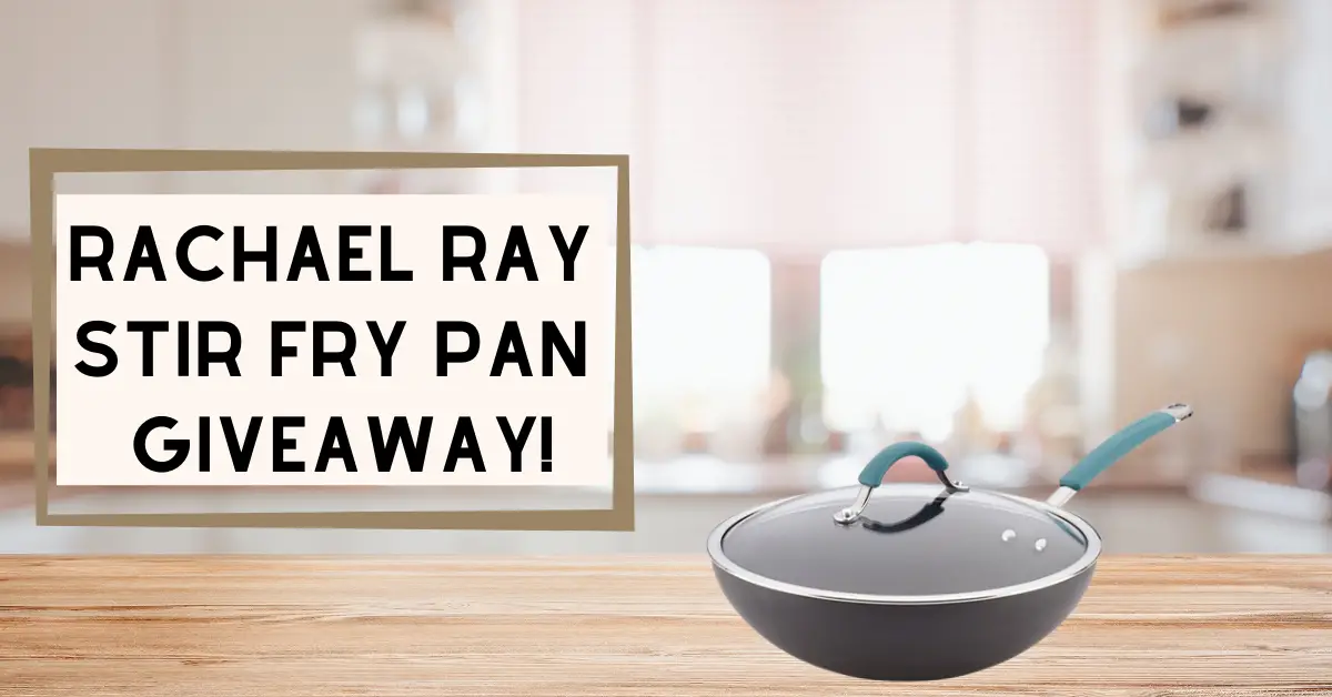 Rachael Ray Stir Fry Pan Giveaway