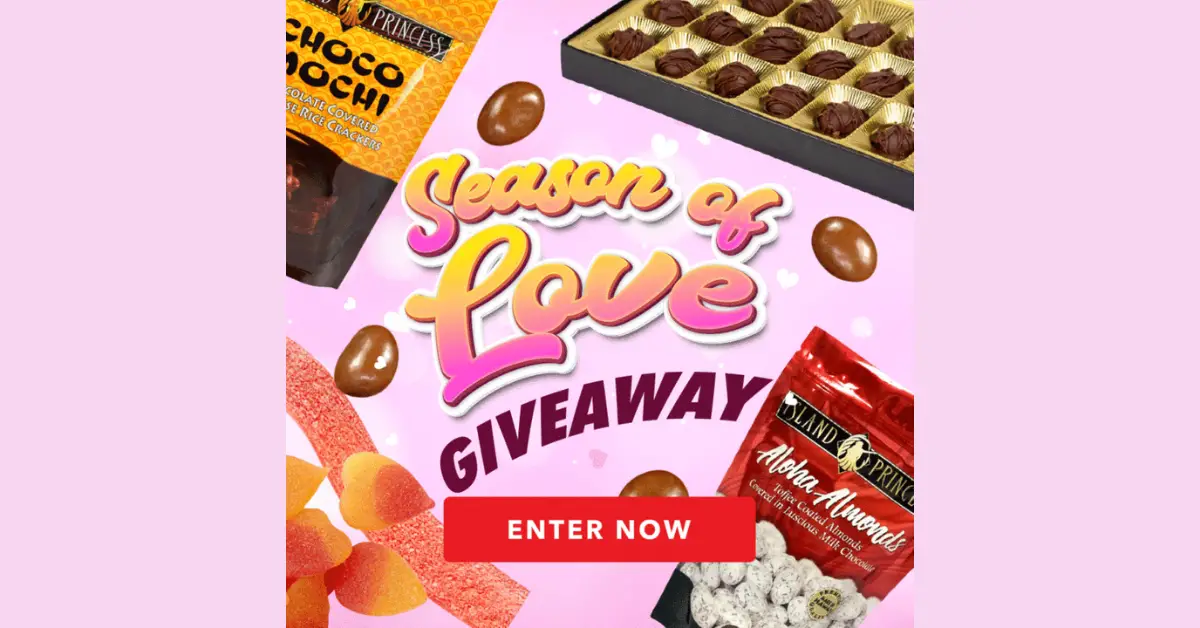 Snack Hawaii Season of Love Giveaway