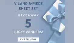 Southshore 6PC Vilano Sheet Set Giveaway