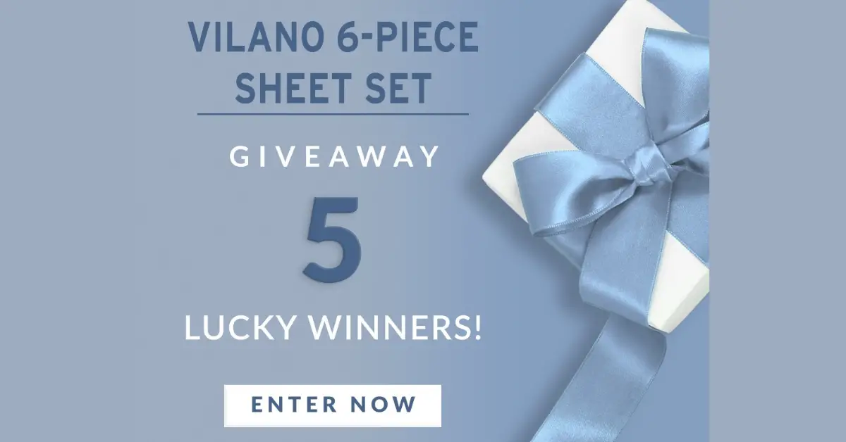 Southshore 6PC Vilano Sheet Set Giveaway