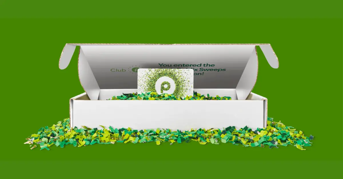 The Club Publix Sweepstakes