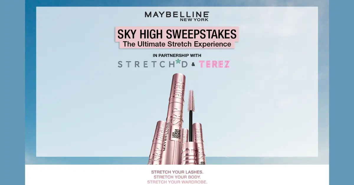 The Maybelline Sky High Sweepstakes