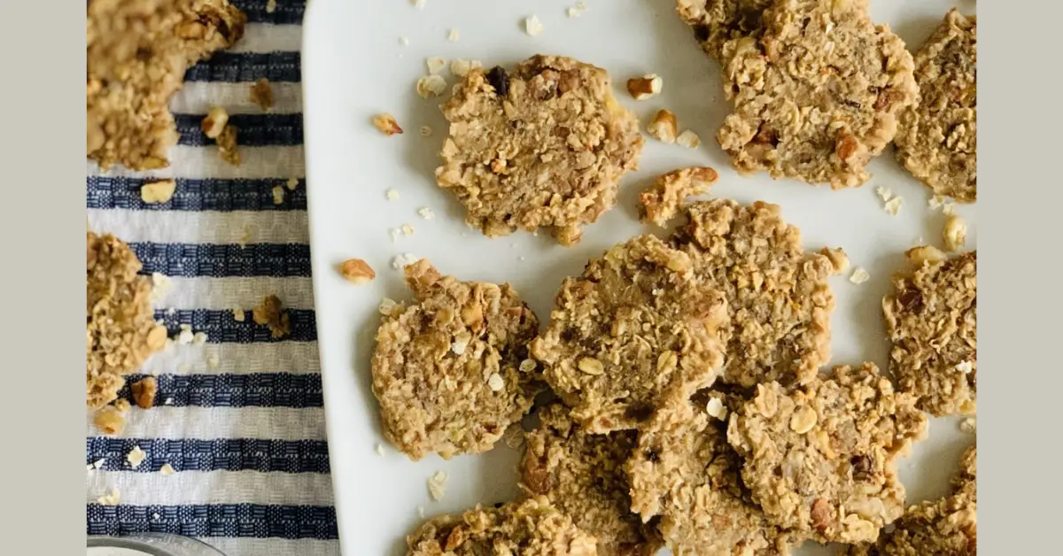 3 Ingredient Banana Bread Cookies