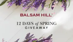 Balsam Hills 12 Days of Spring Giveaway