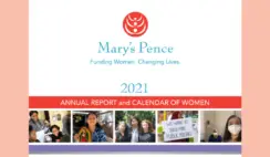 FREE 2021 Marys Pence Calendar of Women
