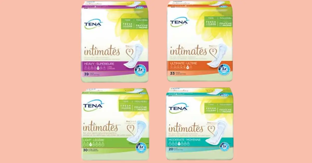 FREE Tena Intimates Pad Samples