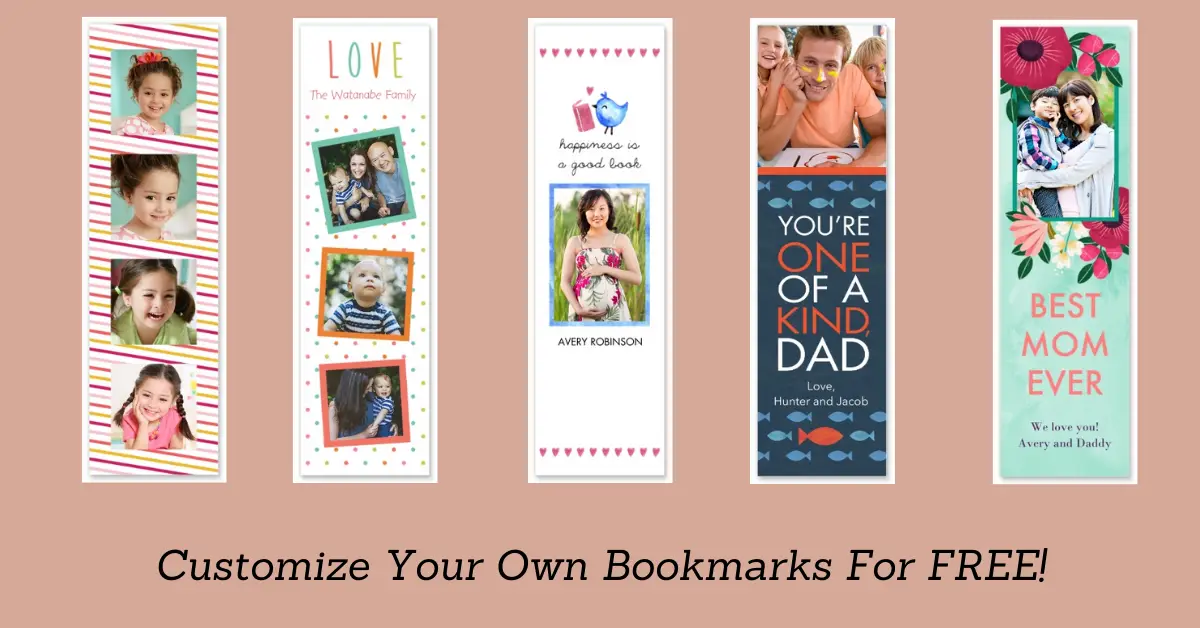 FREE Custom Bookmarks At Walgreens