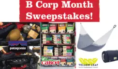 Cabot Creamery B Corp Month Sweepstakes