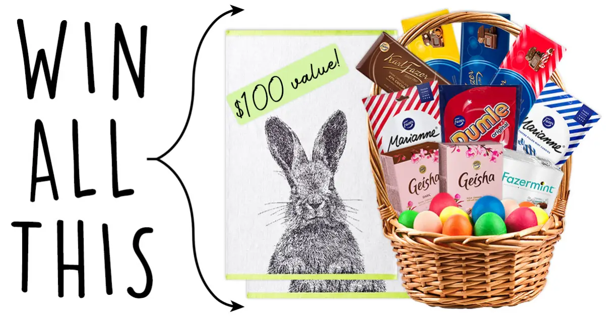 Finnish Easter Sweetstakes Giveaway