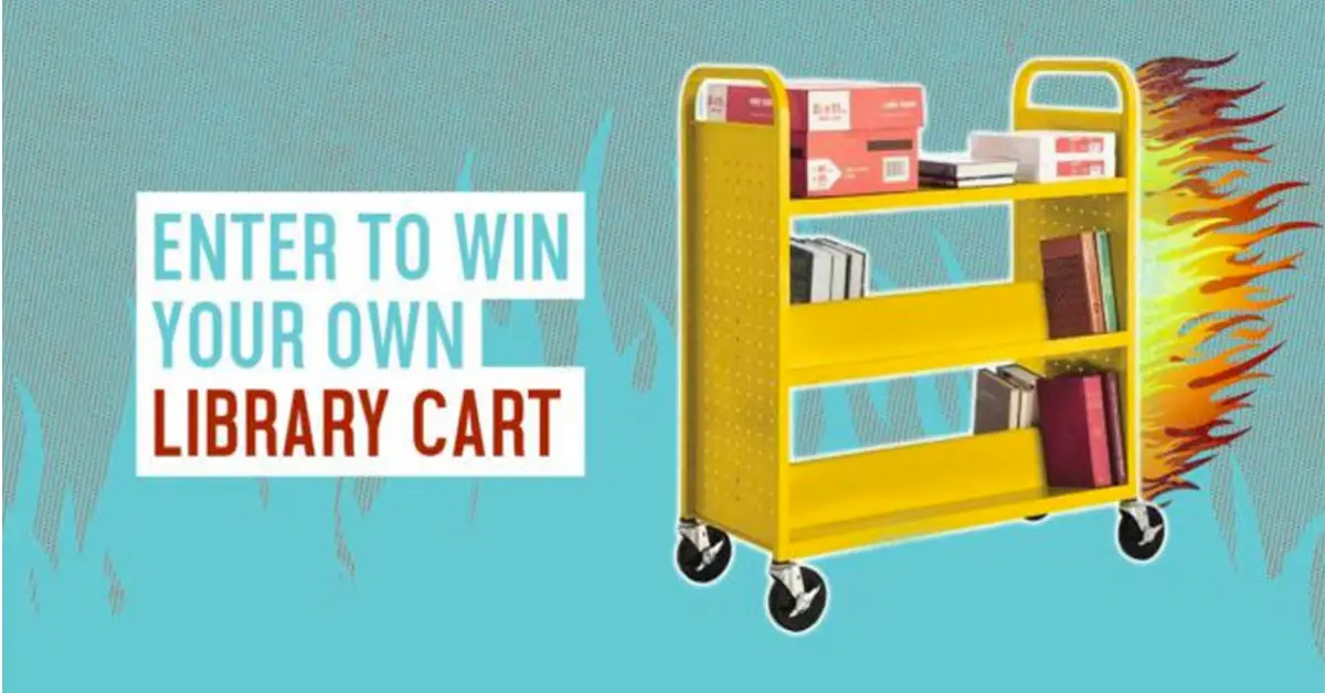 Library Cart Giveaway