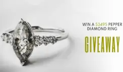Pepper Diamond Ring Giveaway