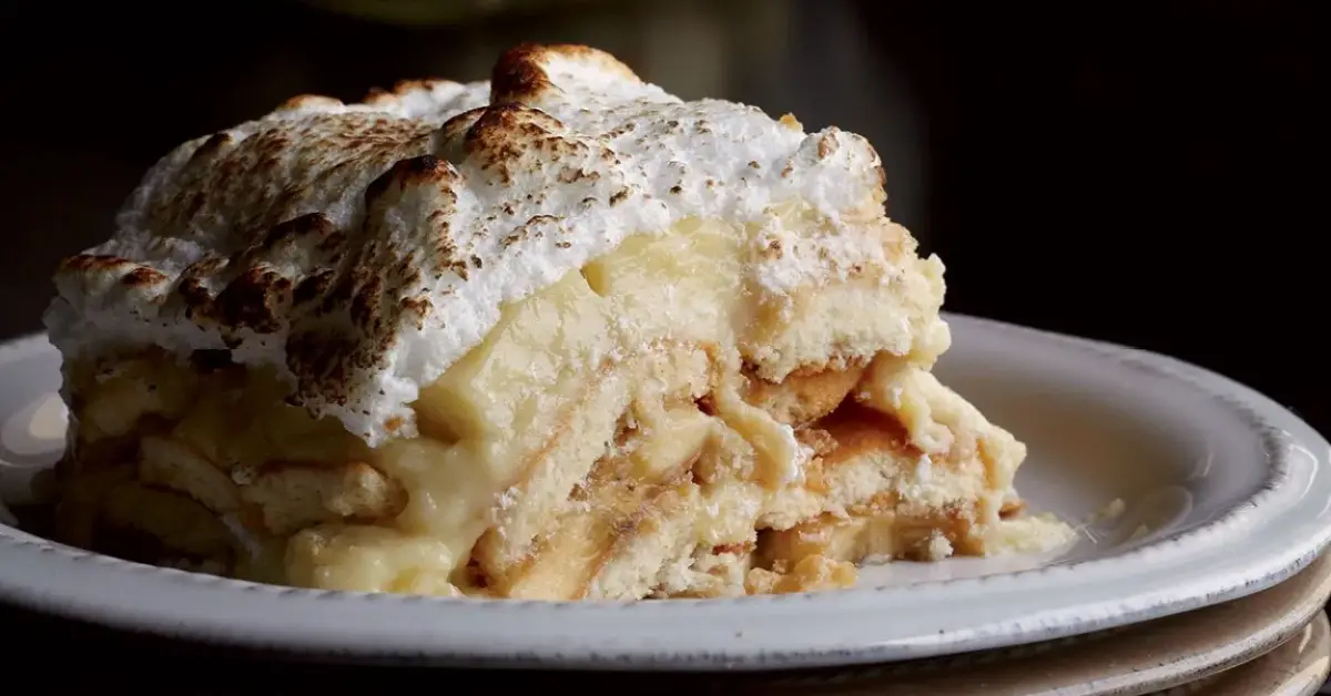Southern Style Banana Pudding With Vanilla Wafers