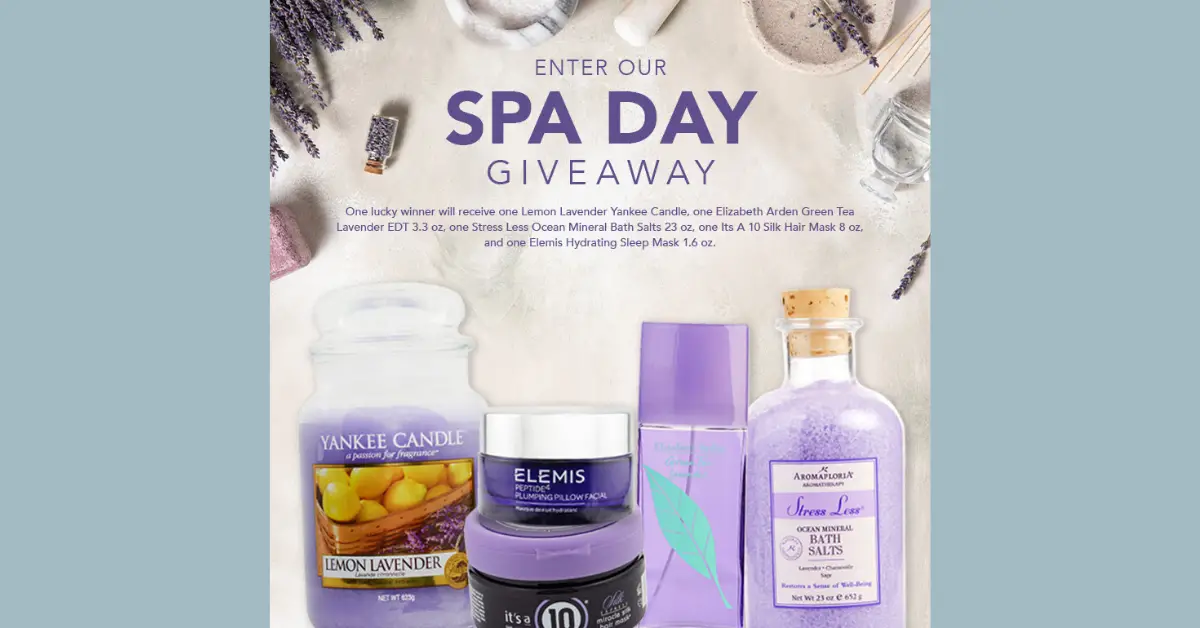 Spa Day Giveaway