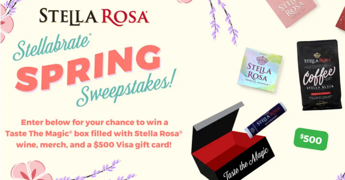 Stellabrate Spring Sweepstakes