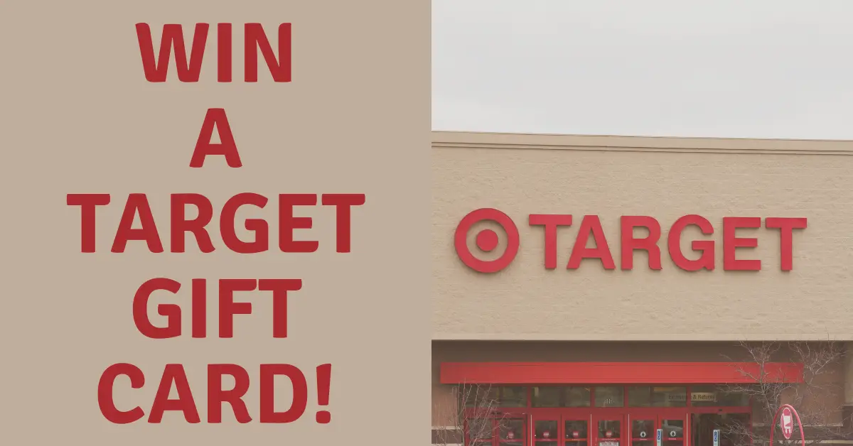 Target $100 Gift Card Giveaway